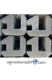 Osadnik betonowy narożny h=25cm